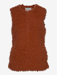 ICHI - IHTITO WA - knitted vests - bombay brown - 0