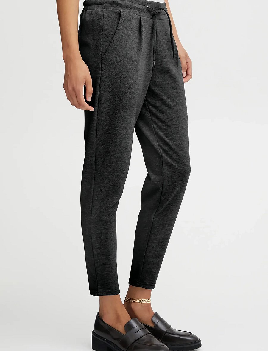 ICHI - IHKATE PA - sirged püksid - dark grey melange - 4