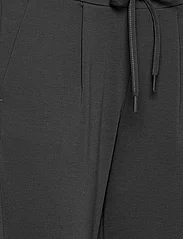 ICHI - IHKATE PA CROPPED - straight leg trousers - dark grey melange - 6