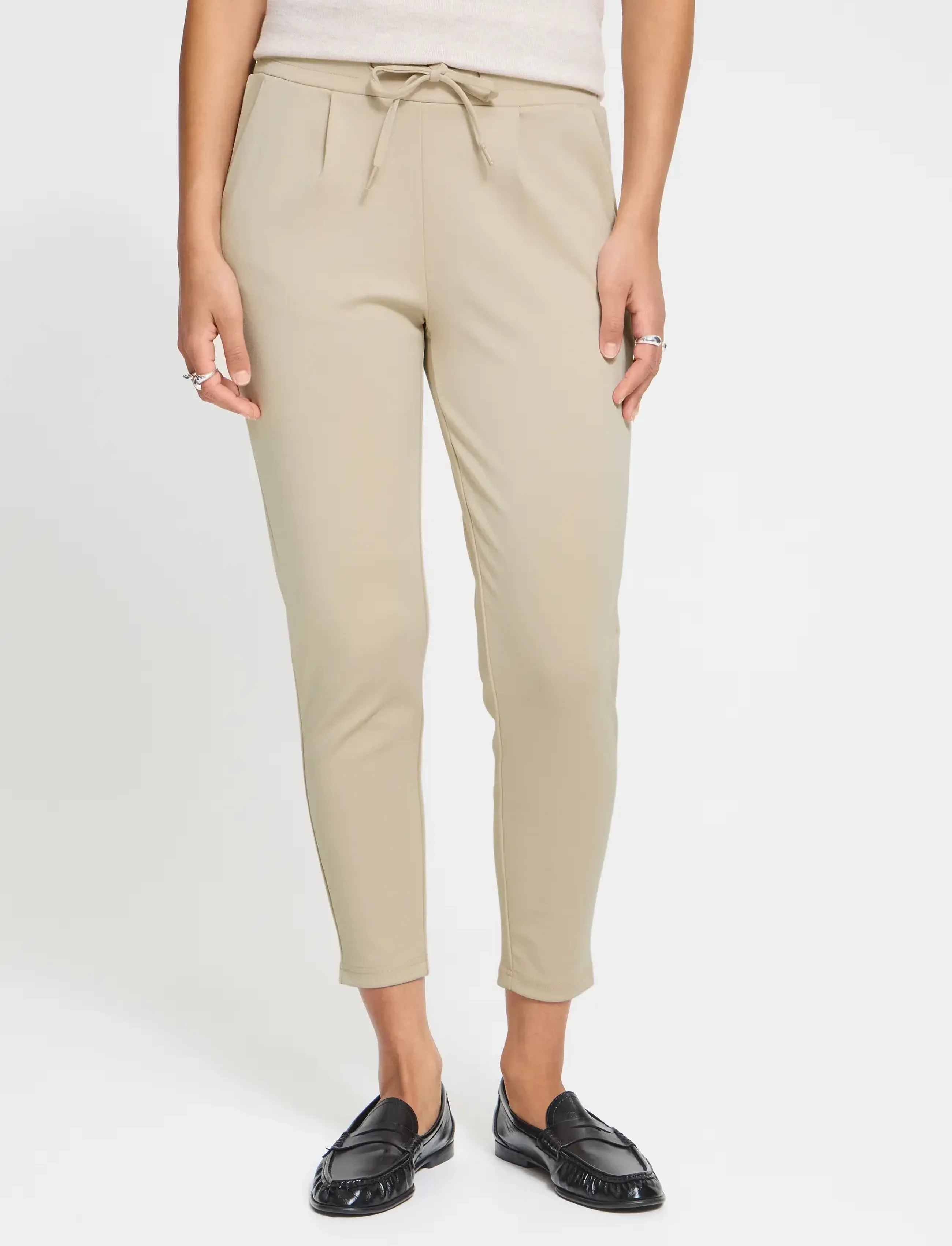 ICHI - IHKATE PA - straight leg trousers - doeskin - 5