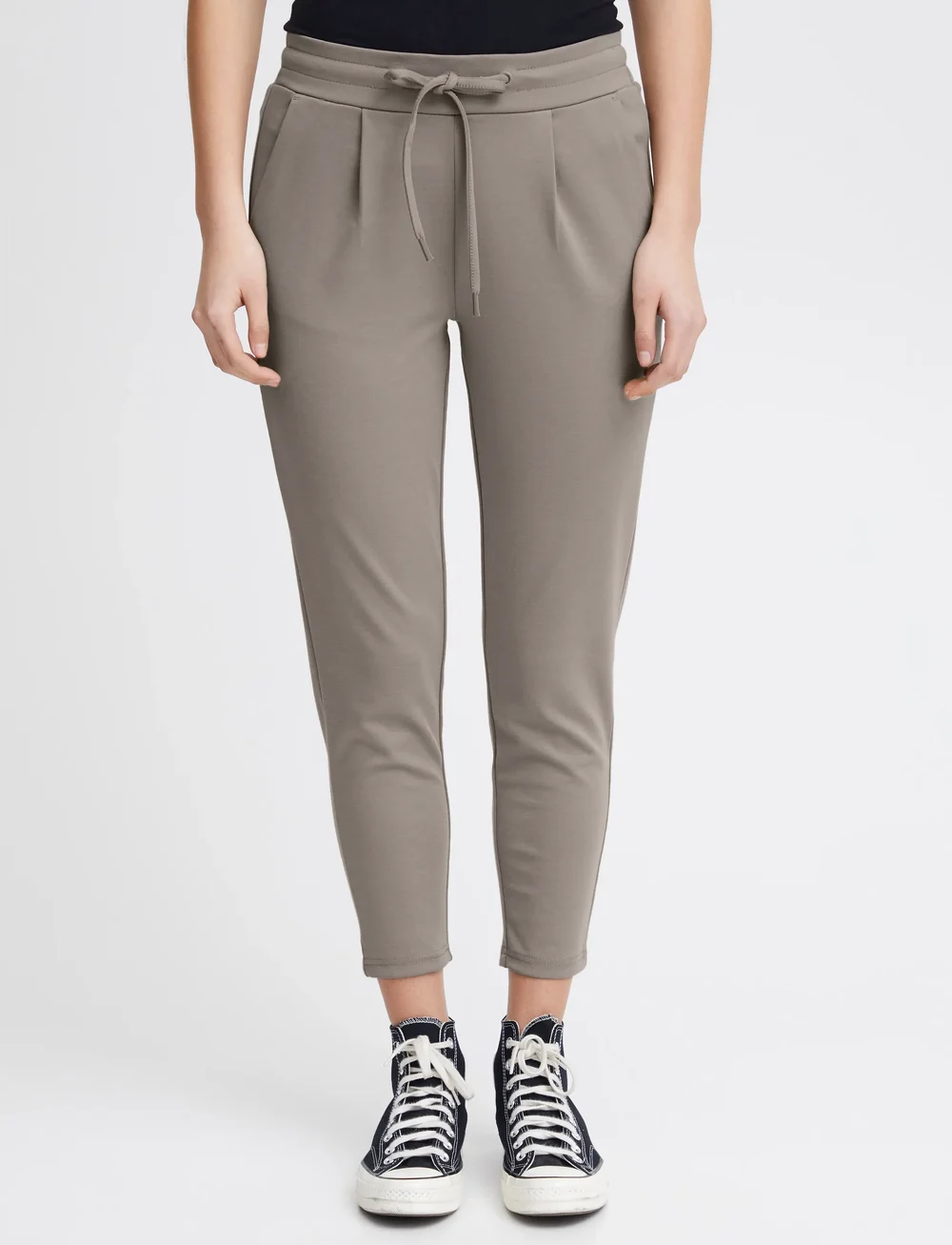 ICHI - IHKATE PA - bukser med lige ben - driftwood - 4