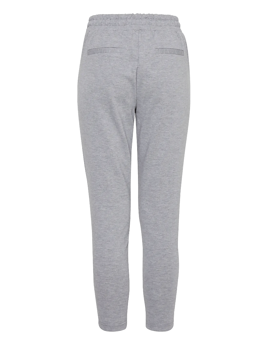 ICHI - IHKATE PA - hose mit geradem bein - grey melange - 2