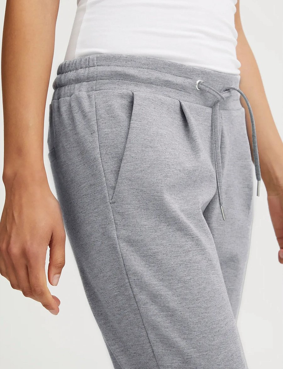 ICHI - IHKATE PA - hose mit geradem bein - grey melange - 5