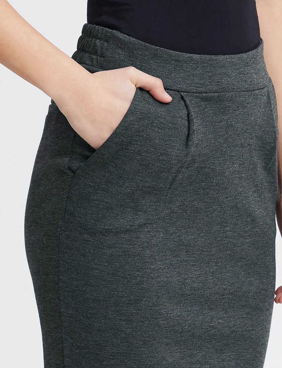 ICHI - IHKATE SK - miniseelikud - dark grey melange - 5