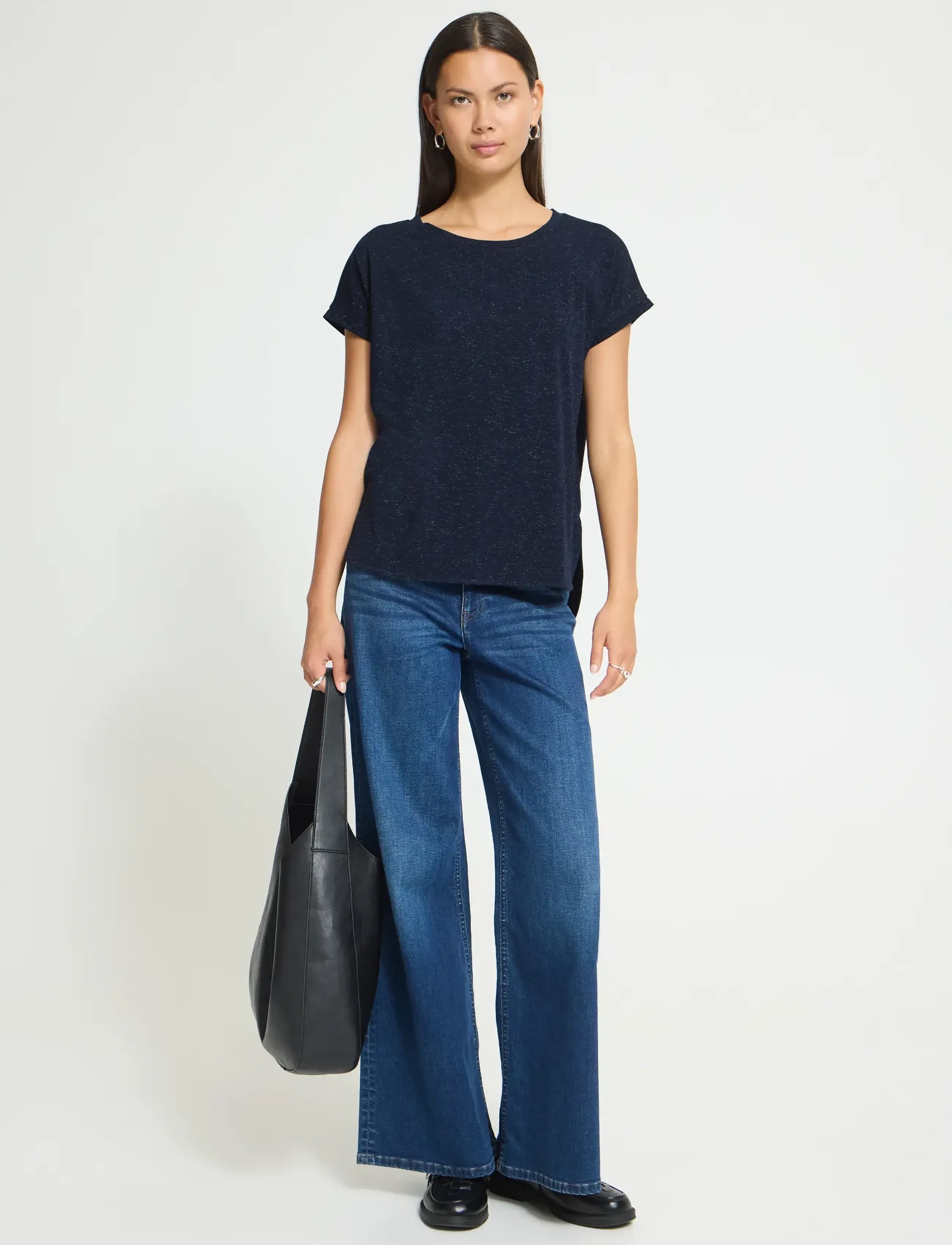 ICHI IHREBEL SS6 - ICHI - TOTAL ECLIPSE / navy