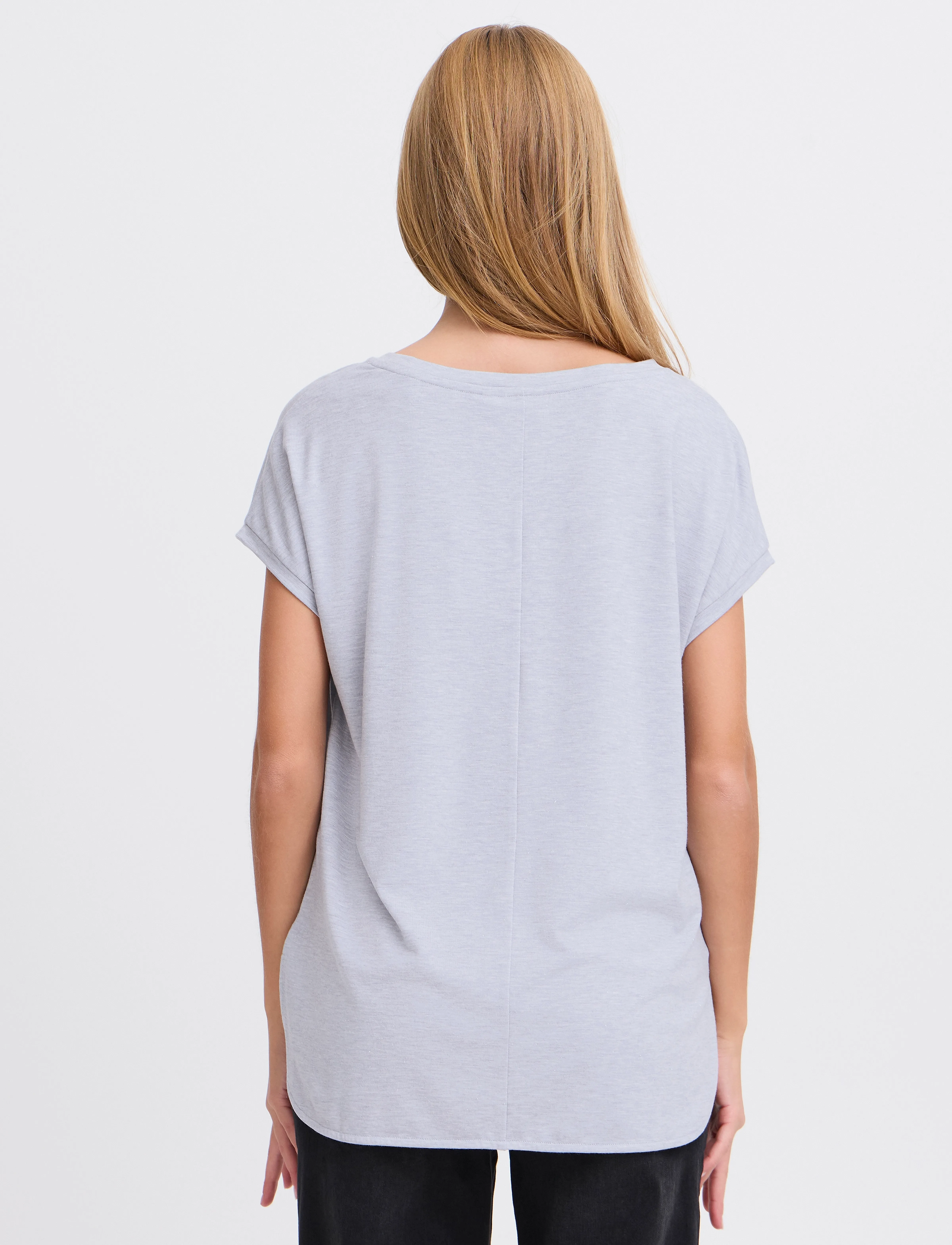 ICHI - IHREBEL SS6 - t-shirts - zen blue - 3