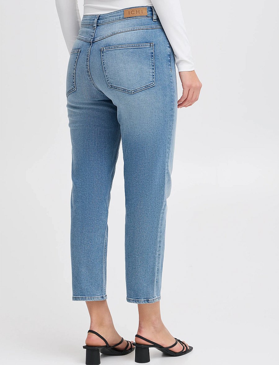 ICHI - IHTWIGGY RAVEN - mom-jeans - light blue - 3
