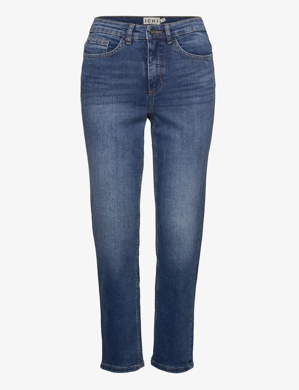 ICHI - IHTWIGGY RAVEN - mom jeans - medium blue - 1