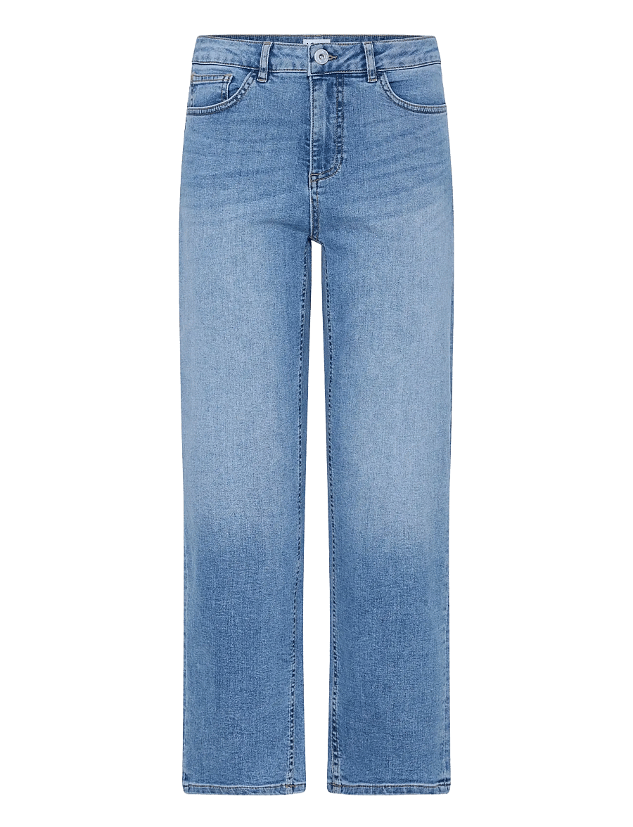 ICHI - IHTWIGGY RAVEN - mom-jeans - medium blue - 1