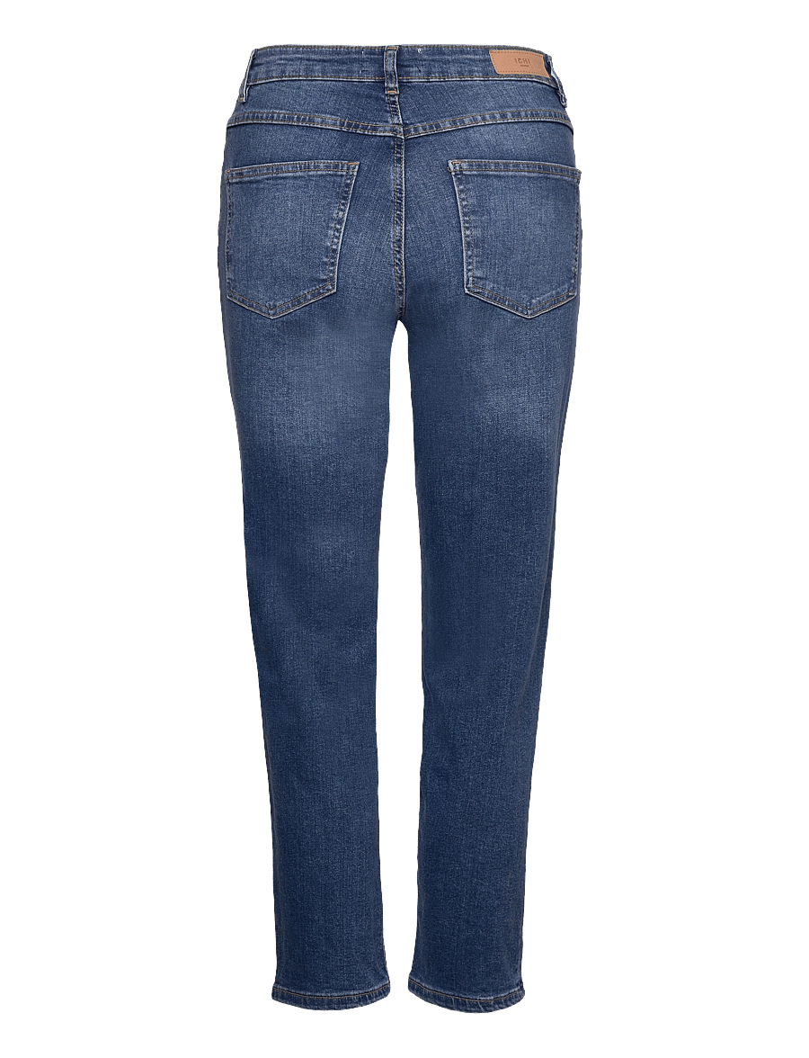 ICHI - IHTWIGGY RAVEN - mom-jeans - medium blue - 2