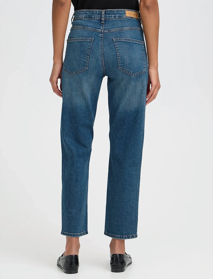 ICHI - IHTWIGGY RAVEN - mom-jeans - medium blue - 3