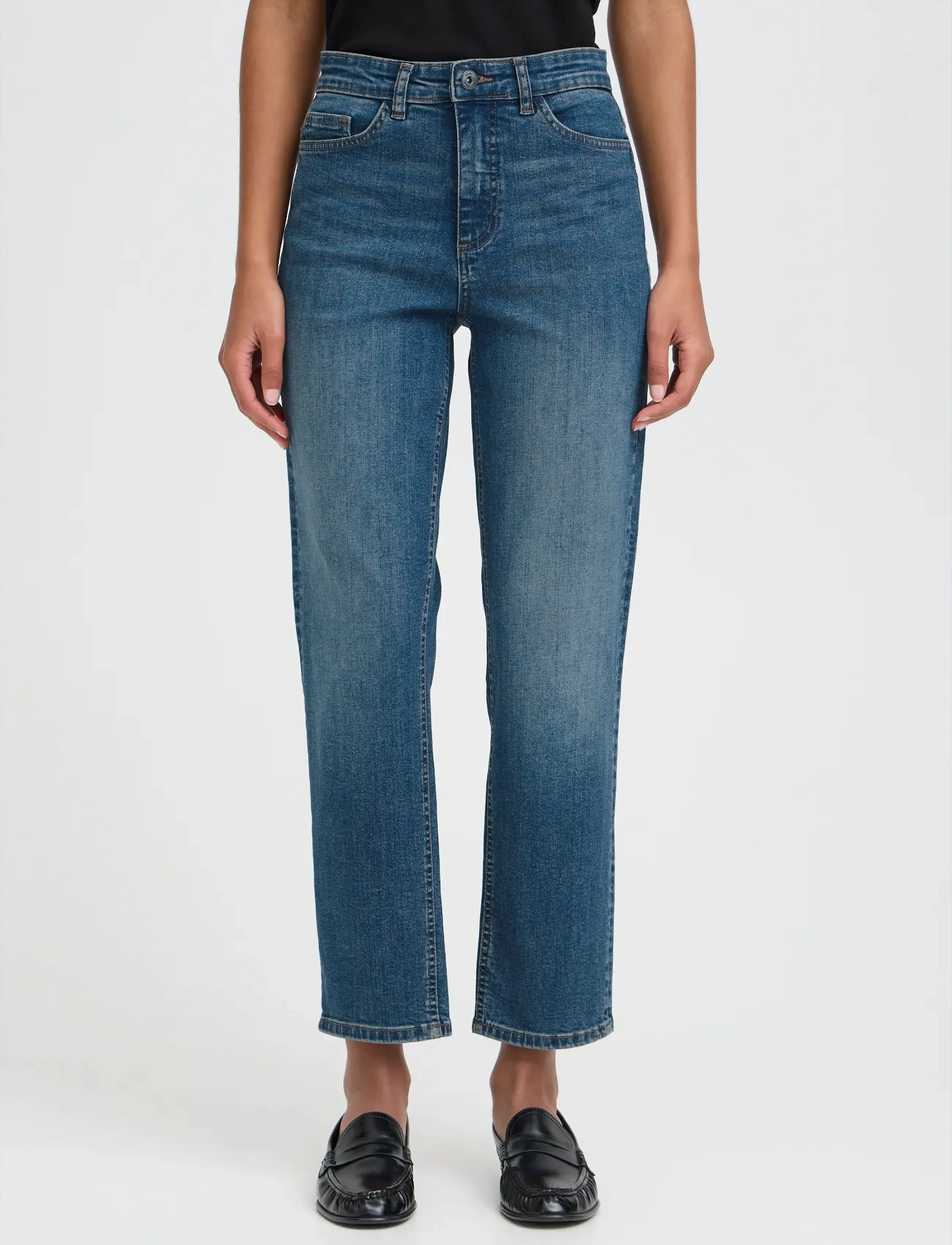 ICHI Ihtwiggy Raven jeans dam – bild 6