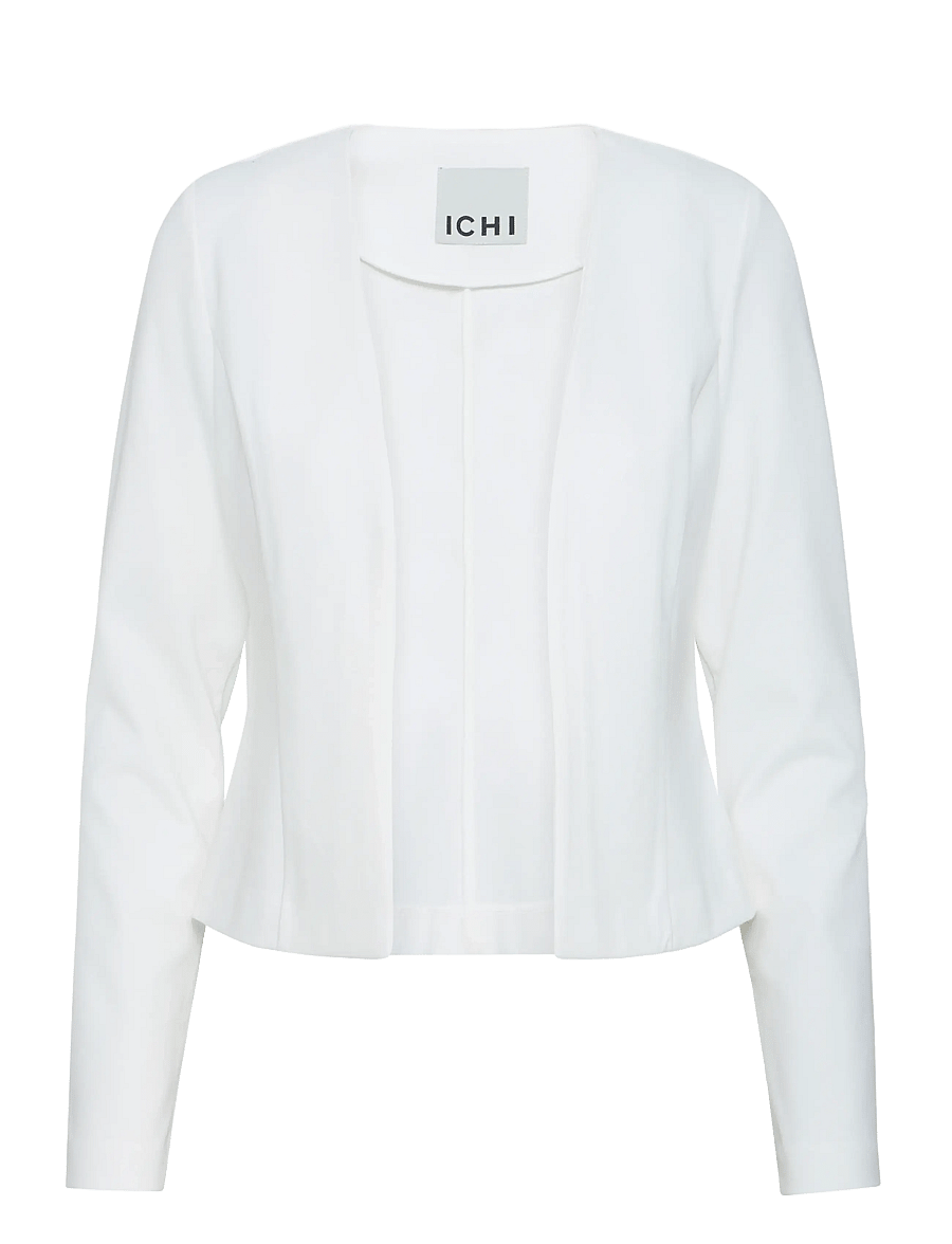 ICHI - IHKATE SHORT BL - cropped blazers - cloud dancer - 1