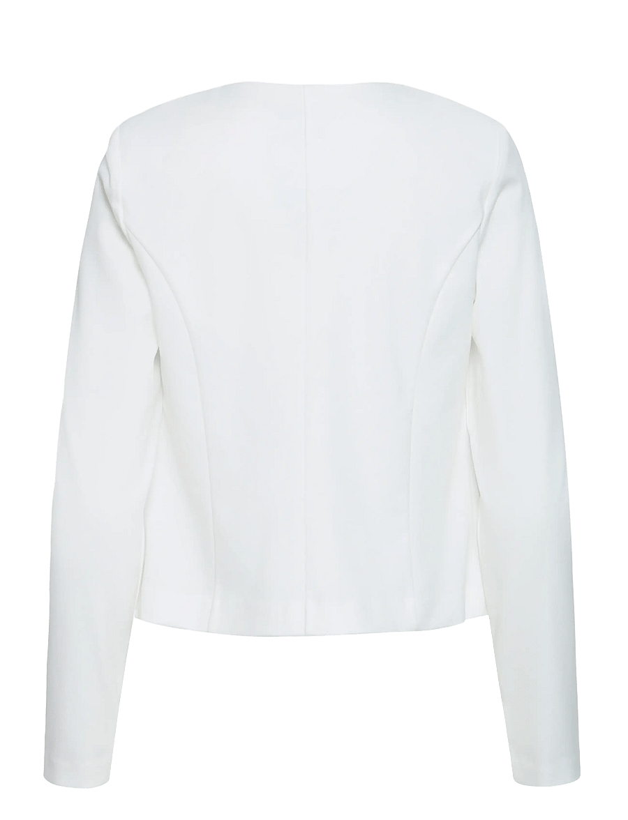 ICHI - IHKATE SHORT BL - cropped blazers - cloud dancer - 2