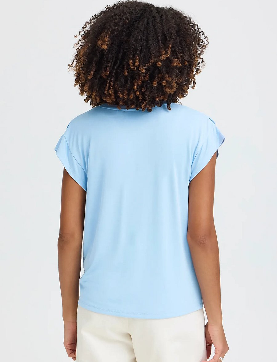 ICHI - IHLISKEN TO - t-shirts - powder blue - 3
