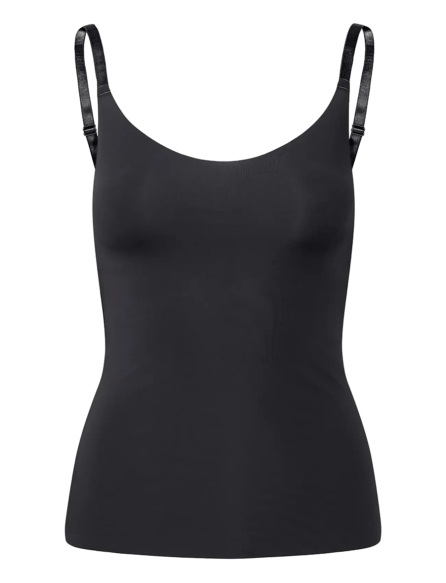 ICHI - IASIV SINGLET - linnen - black - 1