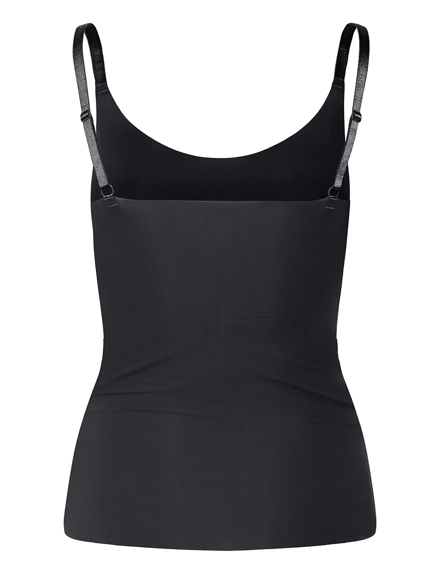 ICHI - IASIV SINGLET - linnen - black - 2