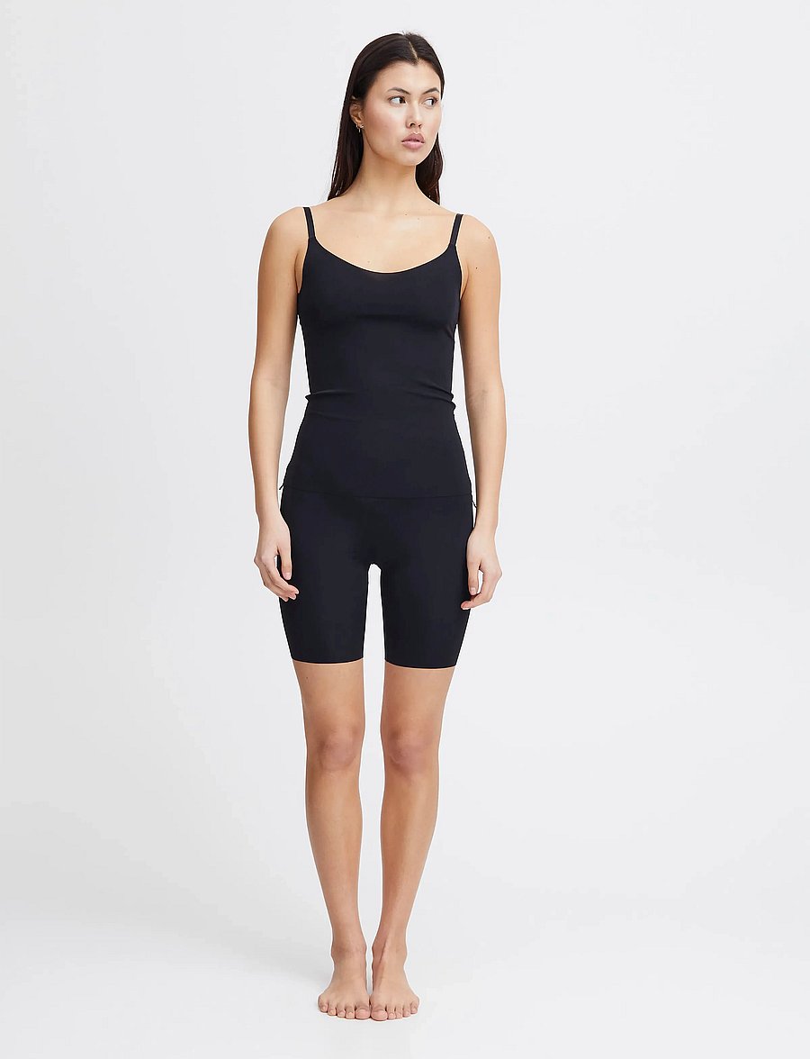 ICHI - IASIV SINGLET - linnen - black - 0