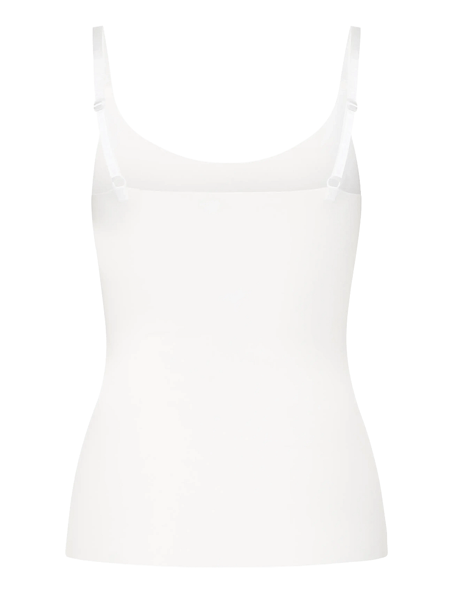 ICHI - IASIV SINGLET - Ärmellose tops - cloud dancer - 2