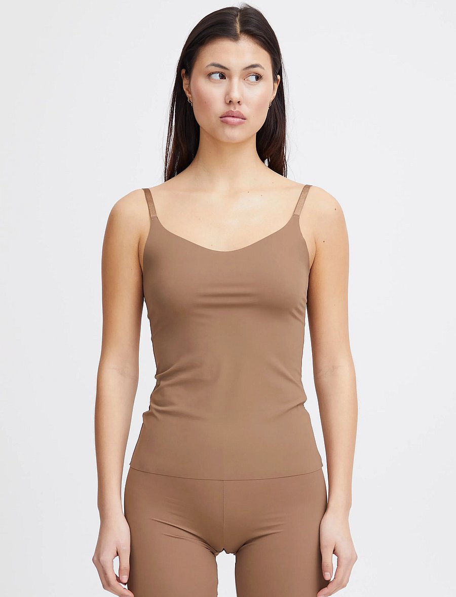 ICHI - IASIV SINGLET - Ärmellose tops - pecan pie - 5