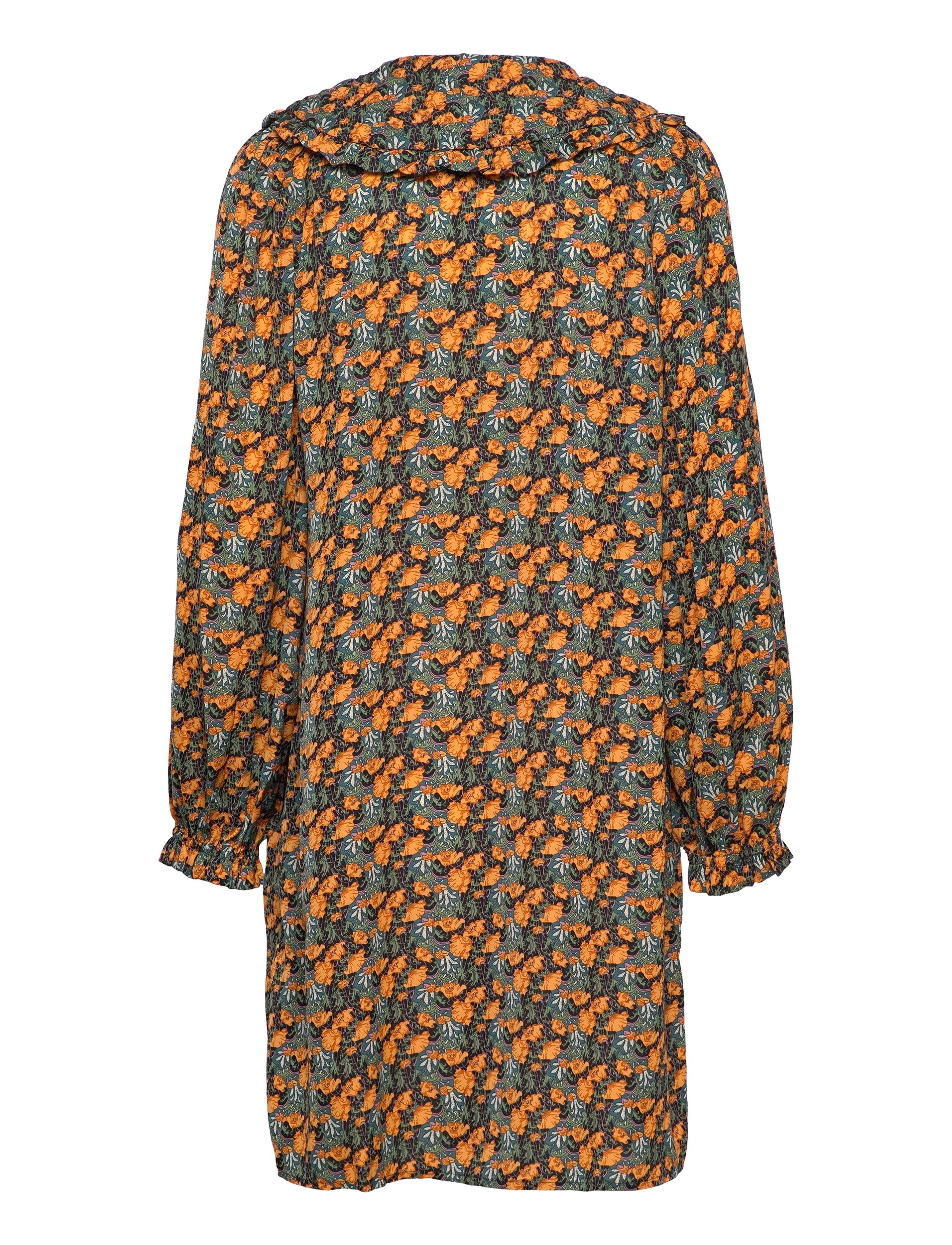 ICHI - IXMOIRA DR - midi dresses - black, print - 1