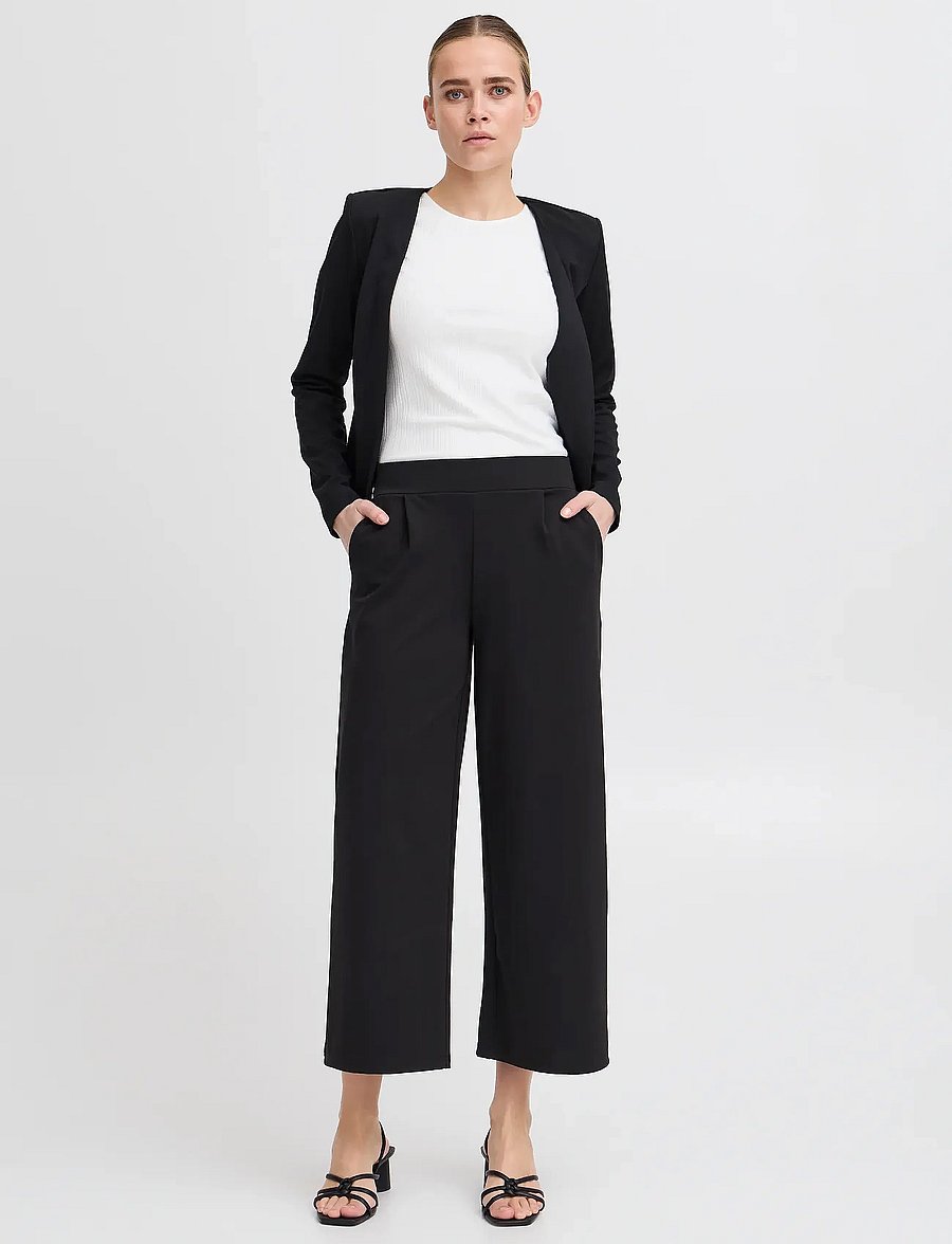 ICHI - IHKATE SUS WIDE PA - culottes - black - 0