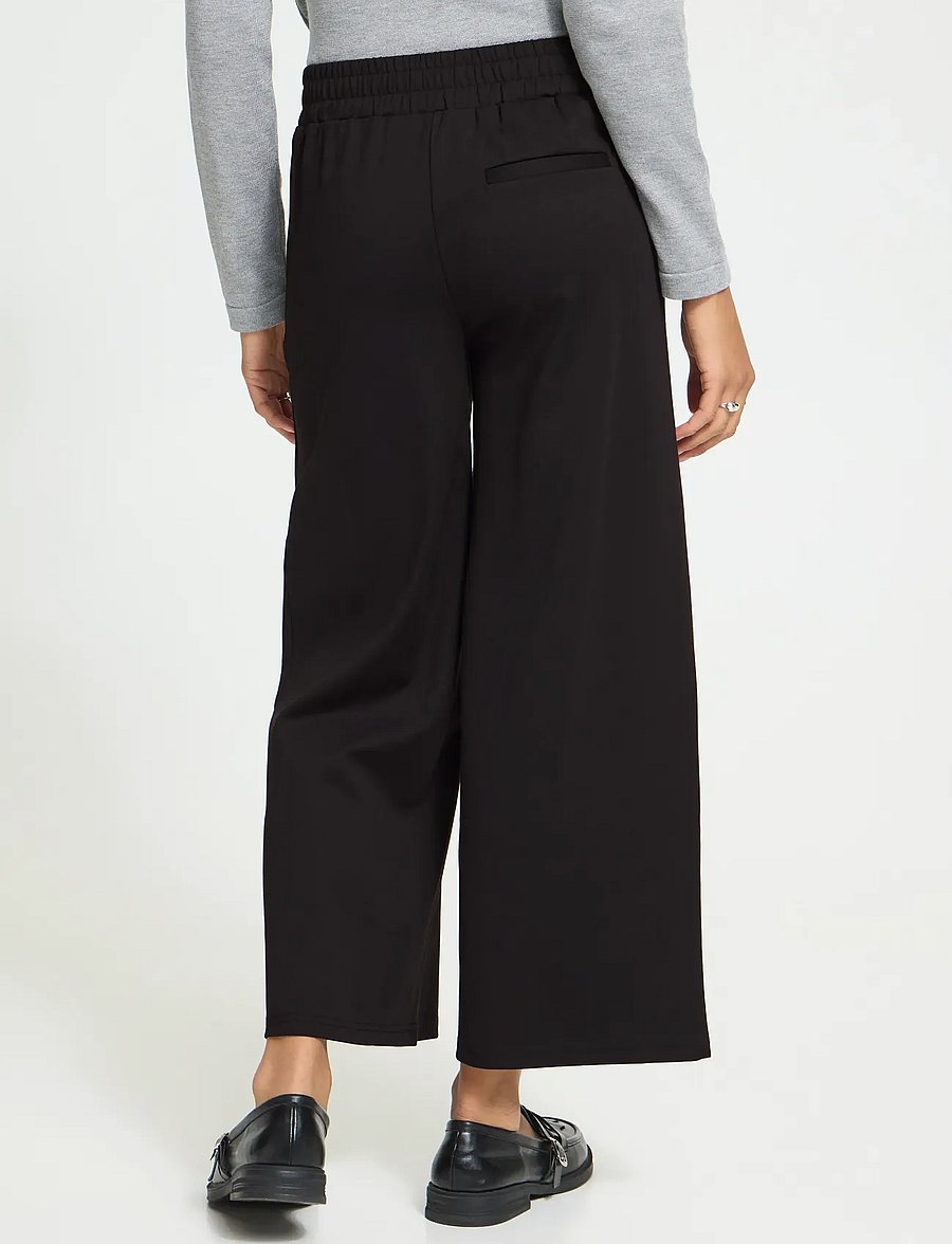 ICHI - IHKATE SUS WIDE PANT - culottes - black - 3