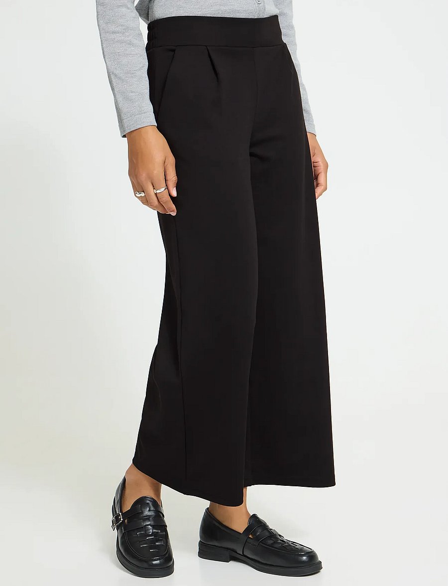 ICHI - IHKATE SUS WIDE PANT - culottes - black - 5