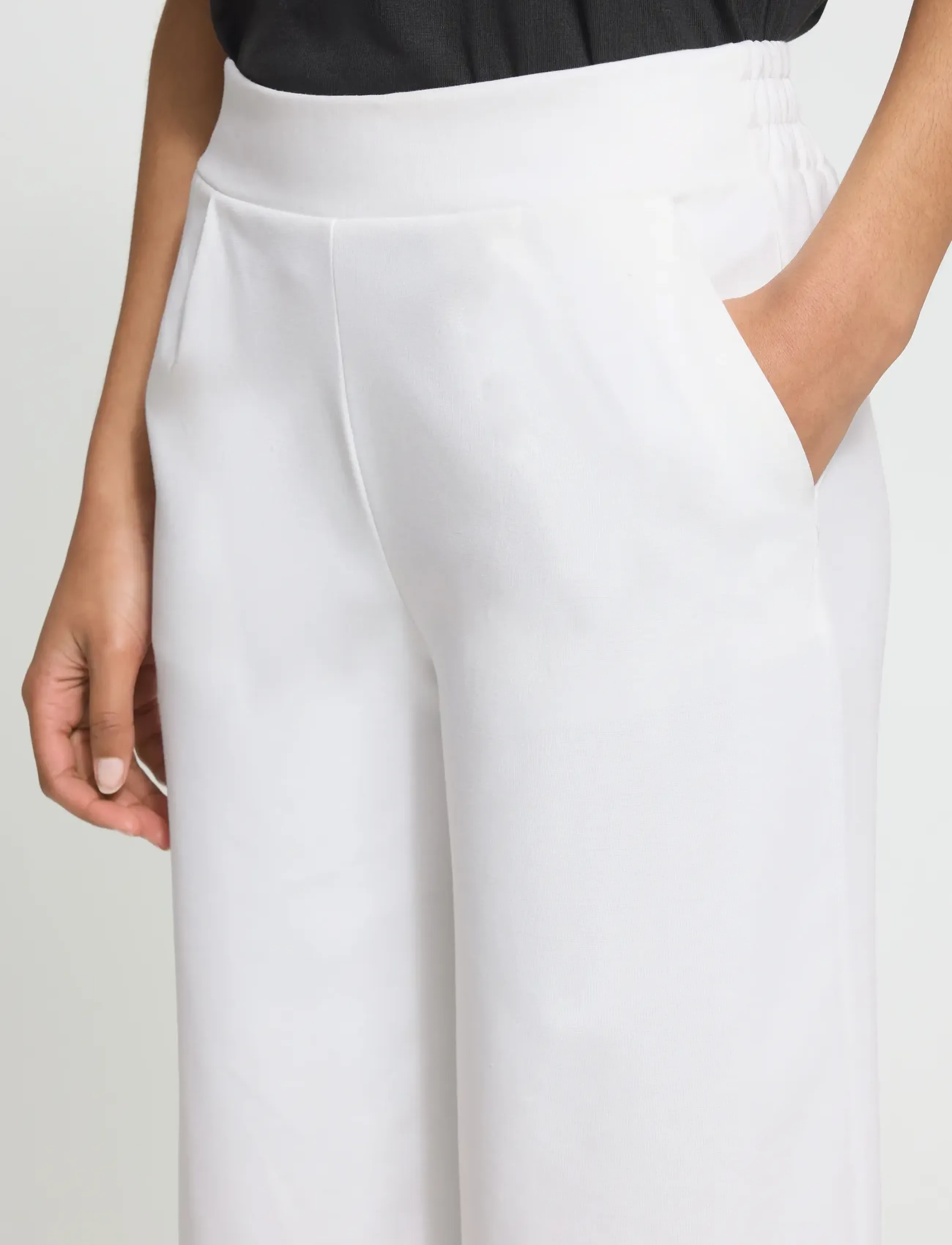 ICHI - IHKATE SUS WIDE PA - culottes - cloud dancer - 4