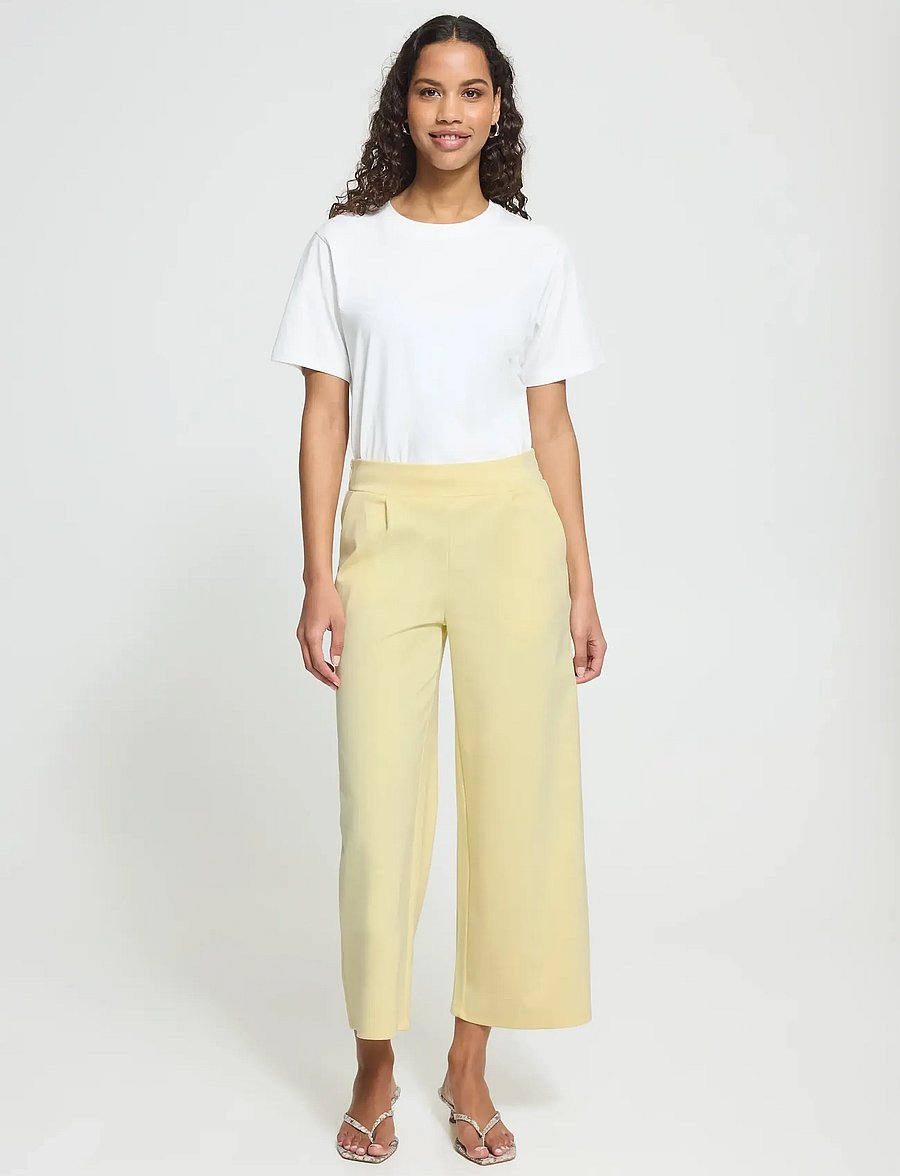 ICHI - IHKATE SUS WIDE PA - culottes - mellow yellow - 4