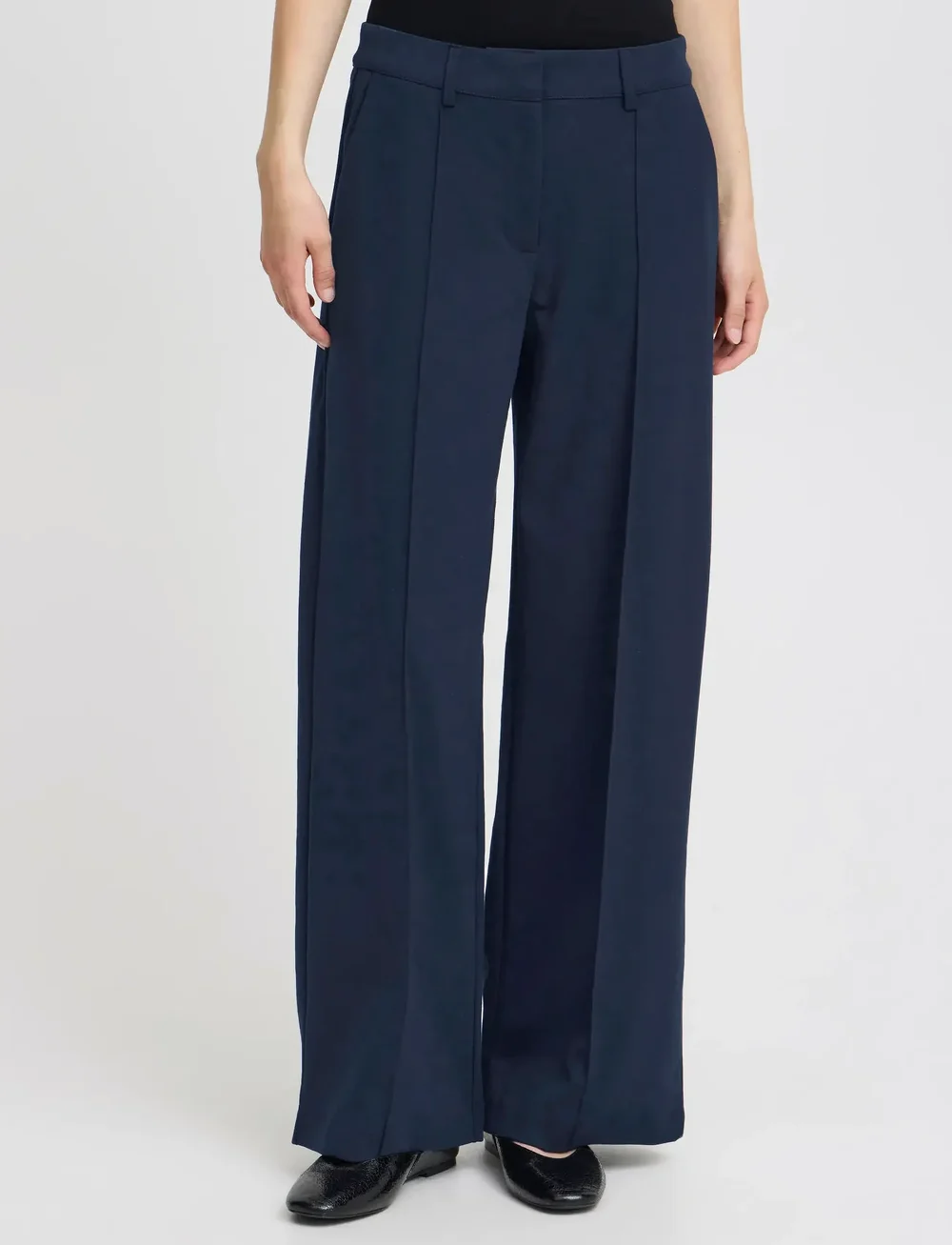 ICHI - IHKATE SUS OFFICE WIDE PA - vida byxor - total eclipse - 4