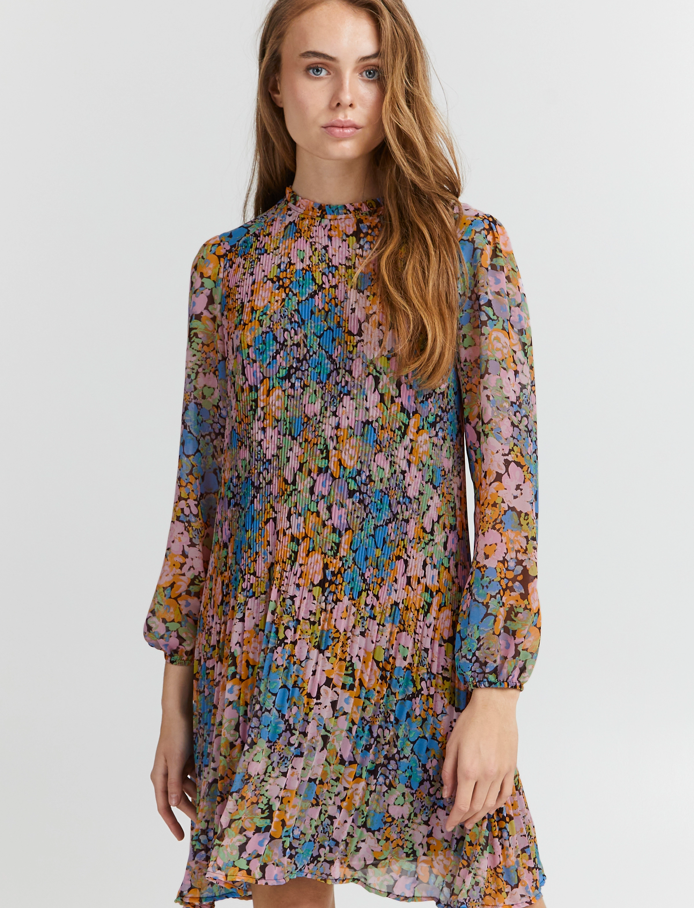 ICHI - IHBALLY DR - pink multi flower - 3