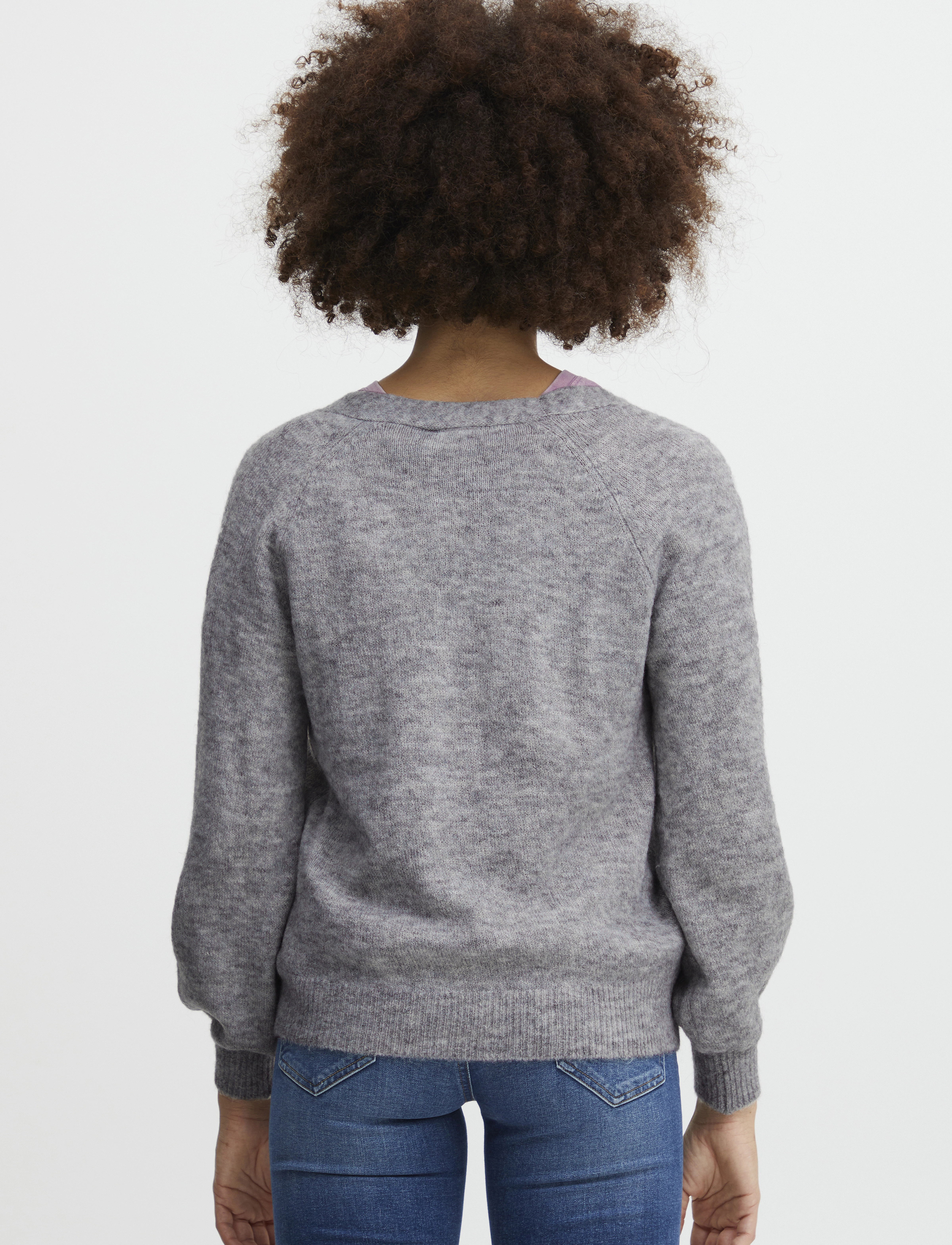 ICHI - IHKAMARA CA3 - koftor - grey melange - 4