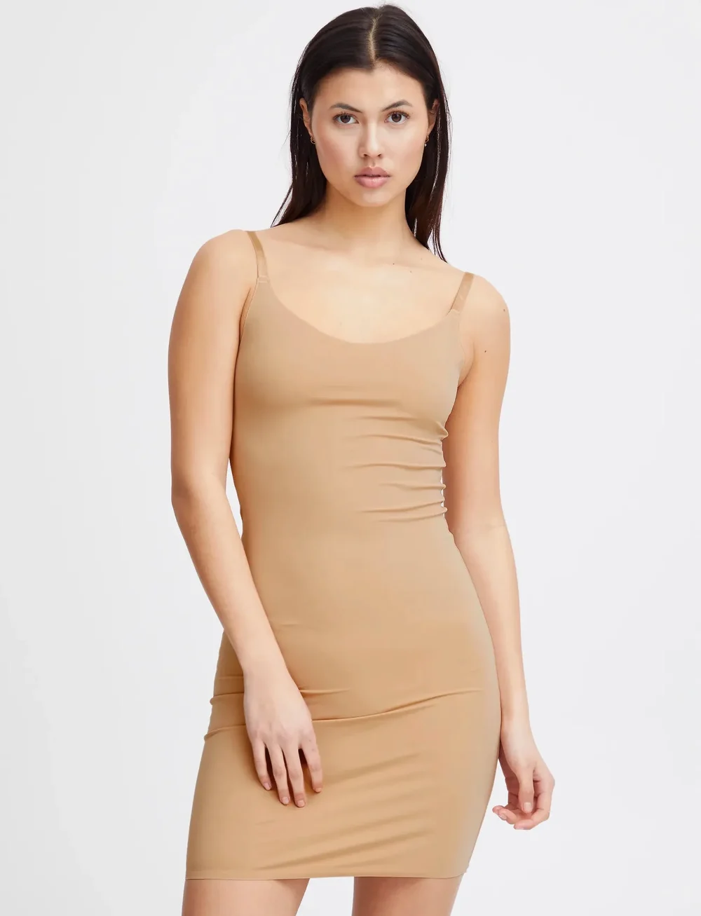 ICHI - IASIV SLIP DR - bodies & underklänningar - tan - 4