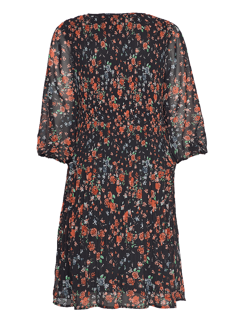 ICHI - IHBALLY DR2 - midi kjoler - black small multi flower - 1