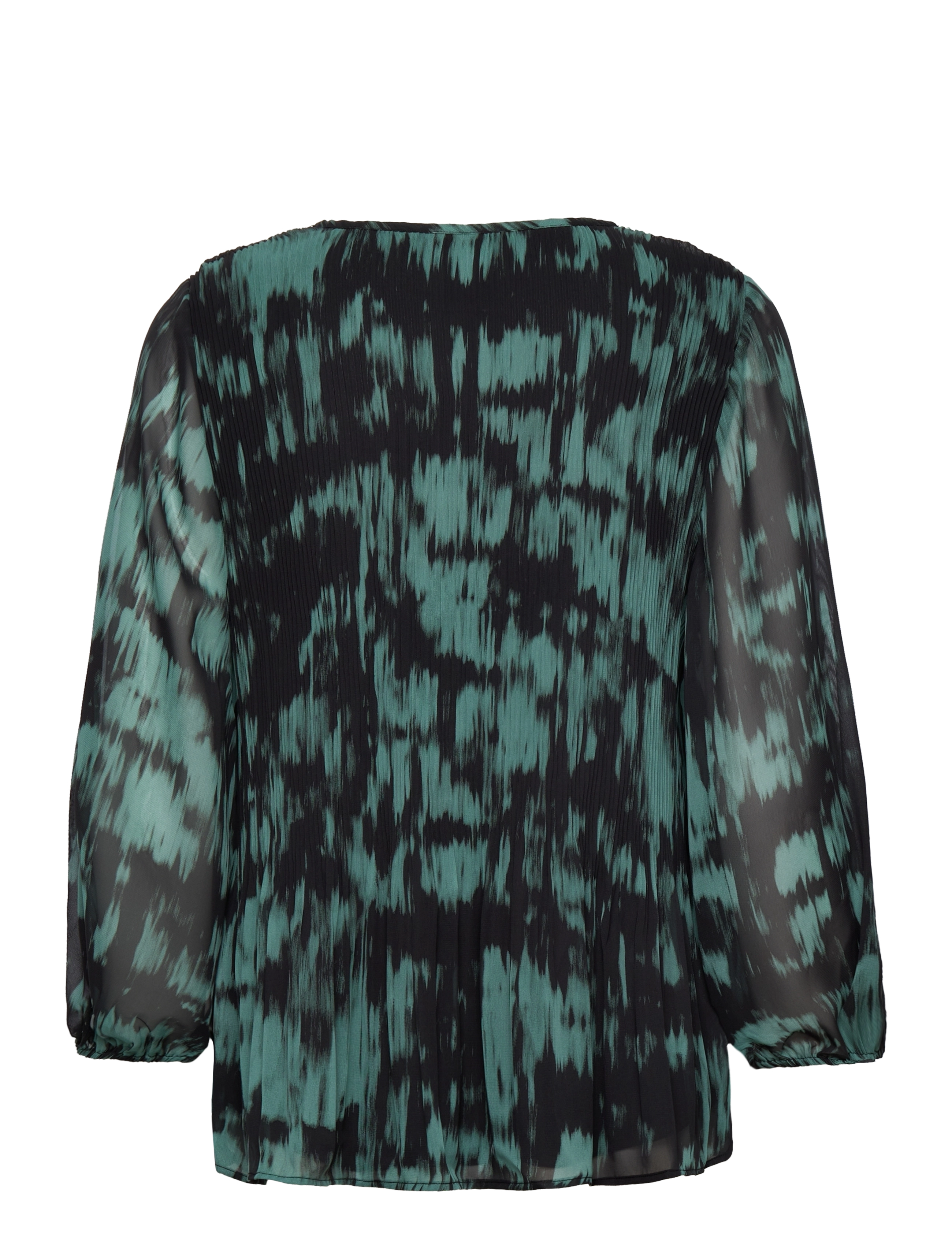 ICHI - IHBALLY LS2 - kortärmade blusar - blue spruce shadow - 1