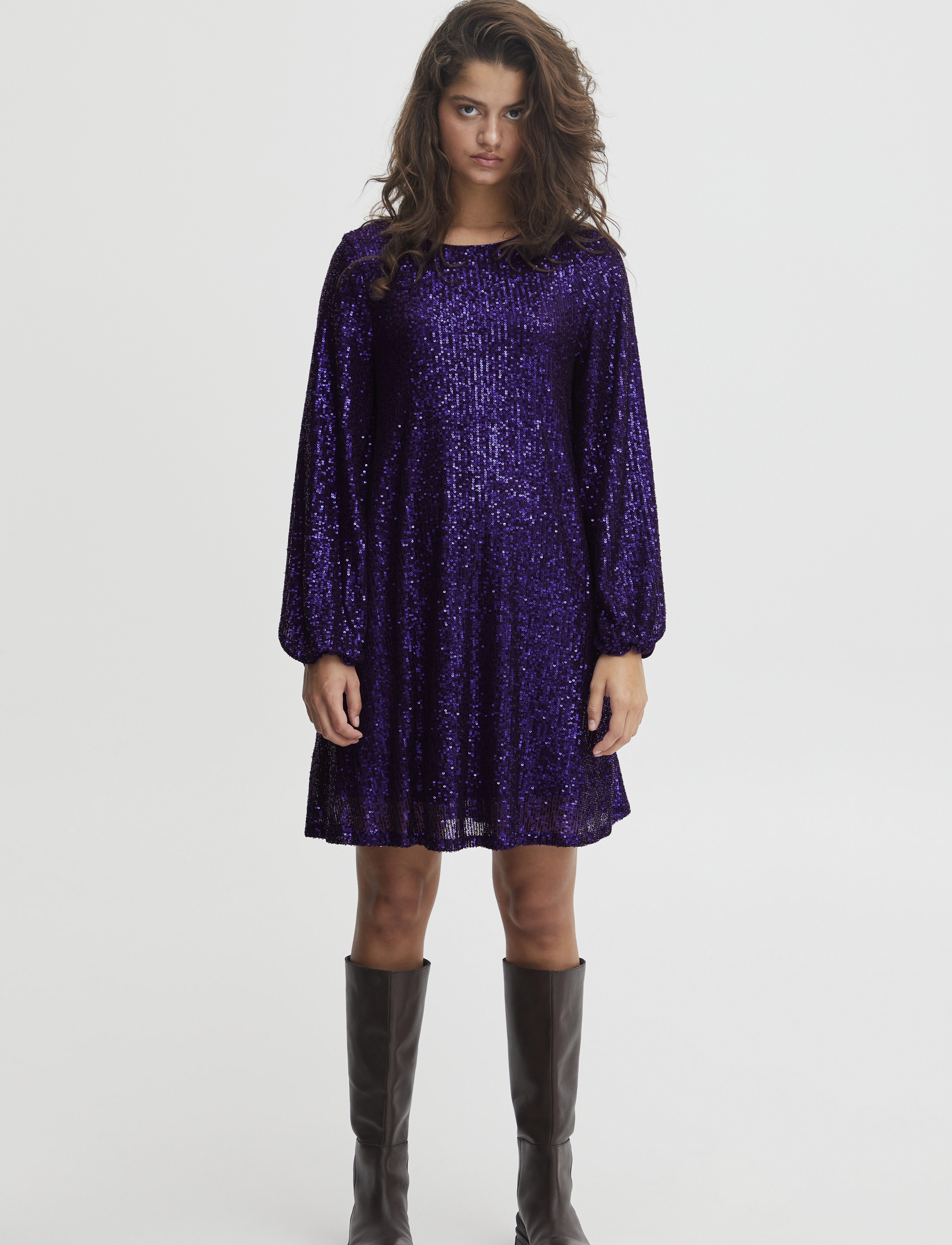 ICHI IHFAUCI DR3 - Kjoler - VIOLET INDIGO / purple
