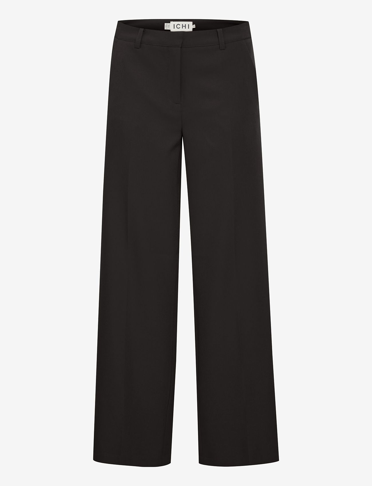 ICHI - IHLEXI WIDE PA - kostymbyxor - black - 1