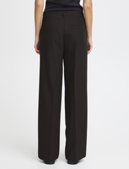 ICHI - IHLEXI WIDE PA - tailored trousers - black - 4