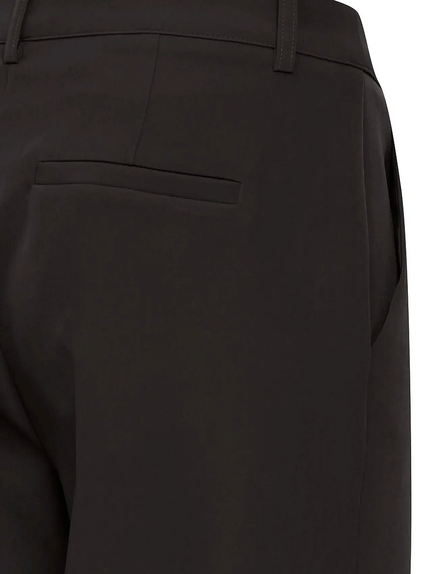 ICHI - IHLEXI WIDE PA - kostymbyxor - black - 5