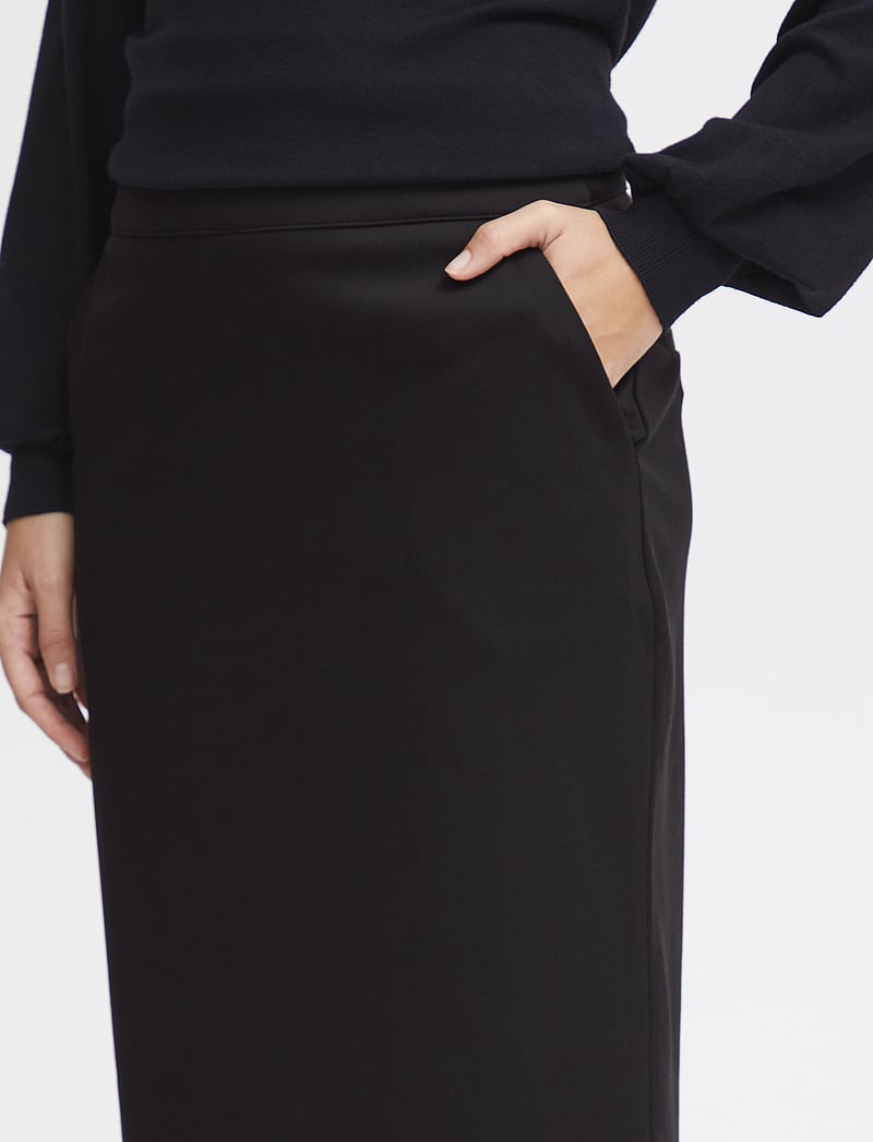 ICHI - IHKATE SUS OFFICE SK - midi-röcke - black - 5