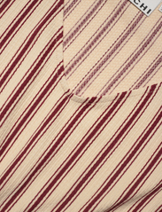 ICHI - IHMAISE DR2 - midi-jurken - pale khaki stripe - 2