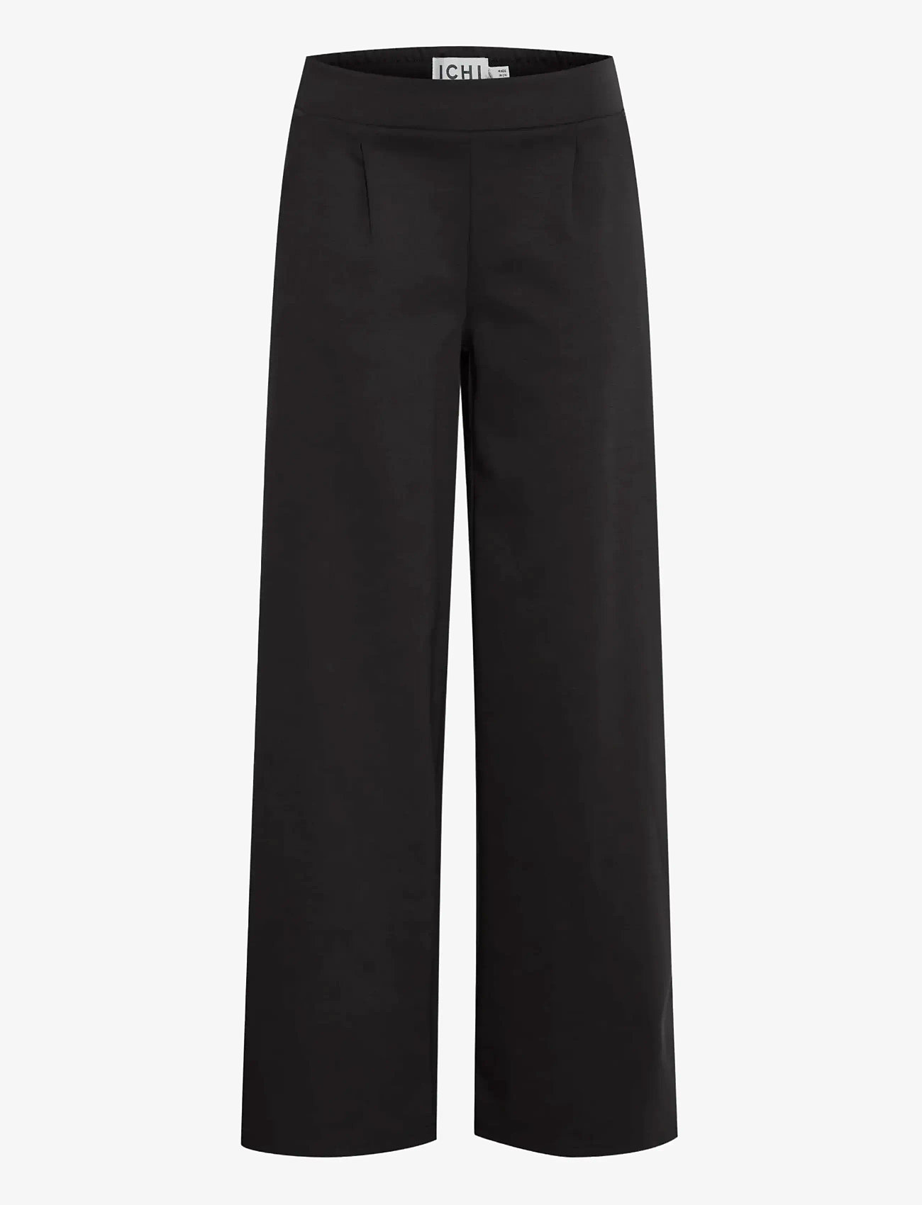 ICHI - IHKATE SUS LONG WIDE PA2 - wide leg trousers - black - 1