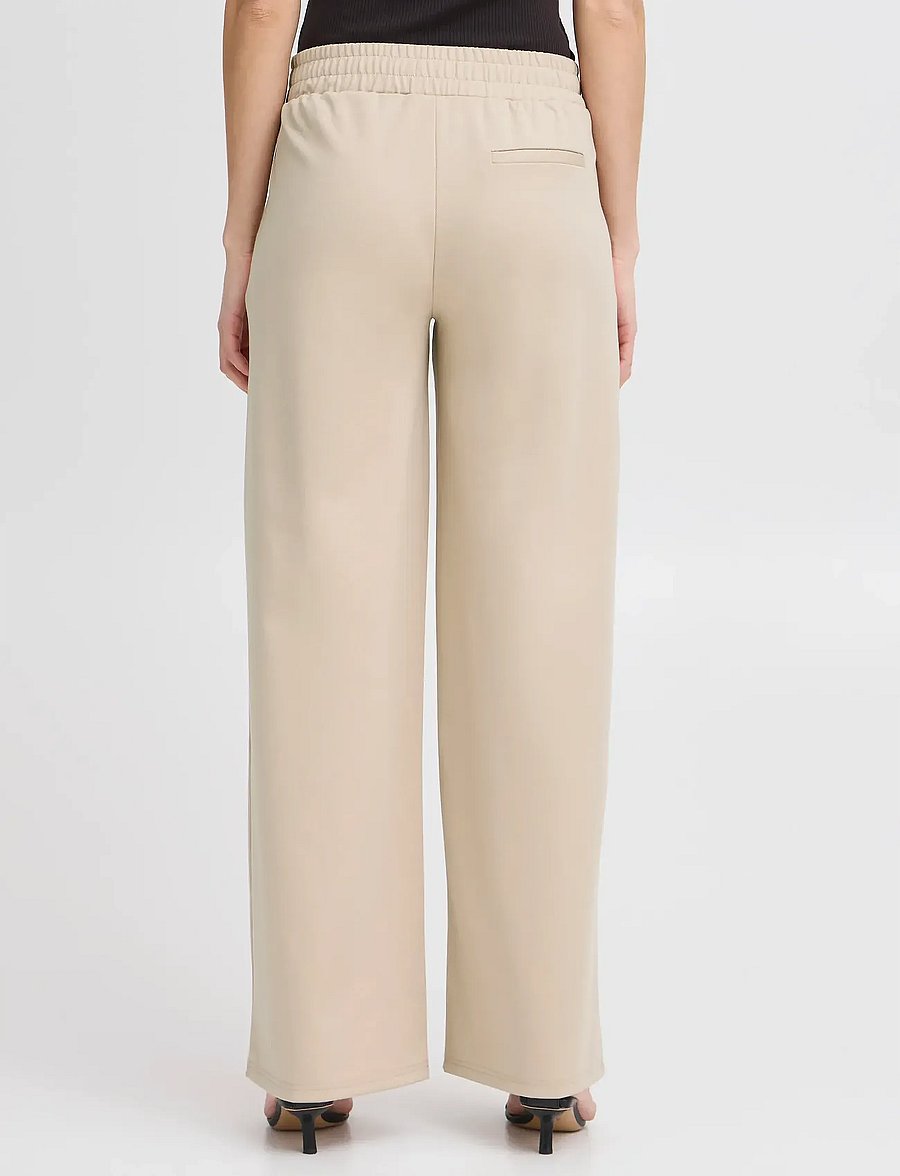 ICHI - IHKATE SUS LONG WIDE PA2 - hosen mit weitem bein - doeskin - 3