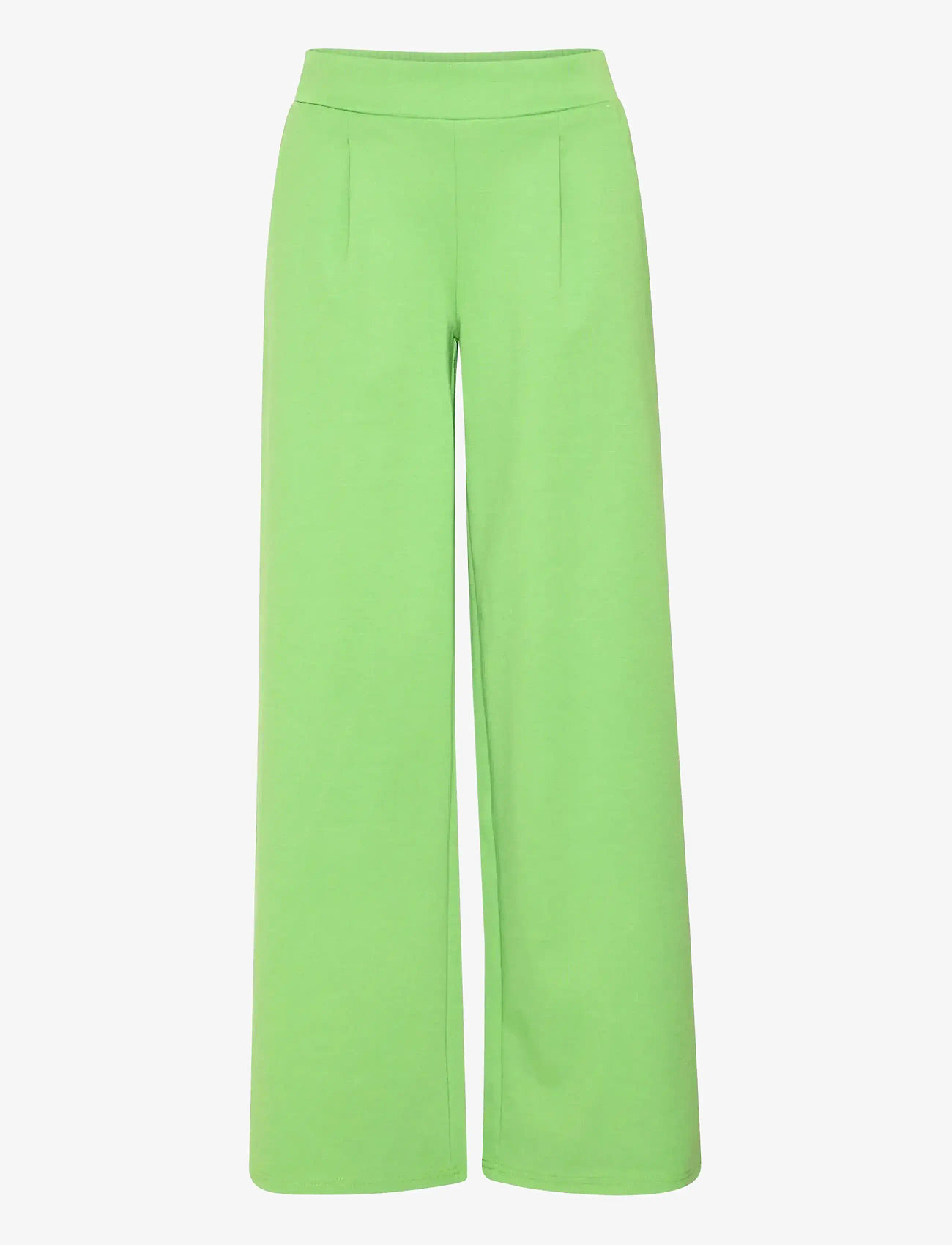 ICHI - IHKATE SUS LONG WIDE PA2 - hosen mit weitem bein - fluorite green - 1