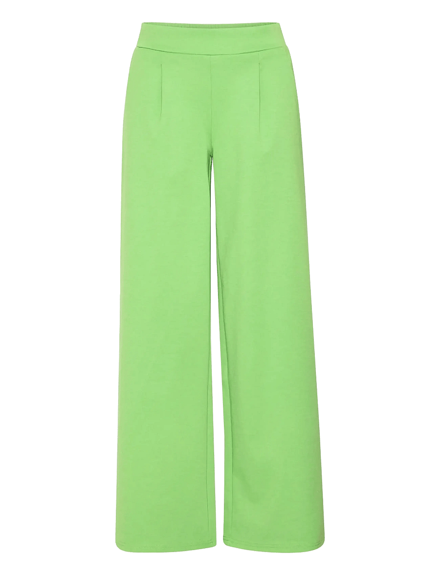 ICHI - IHKATE SUS LONG WIDE PA2 - hosen mit weitem bein - fluorite green - 1