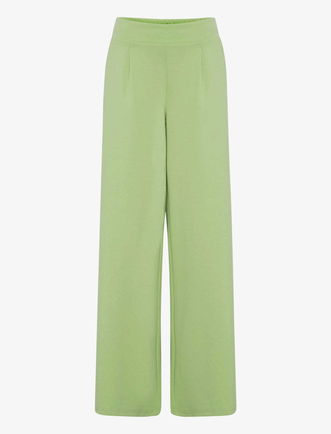 ICHI IHKATE SUS LONG WIDE PA2 - Housut - GREEN TEA / green