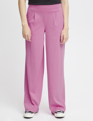 ICHI - IHKATE SUS LONG WIDE PA2 - vakarėlių drabužiai išparduotuvių kainomis - super pink - 3