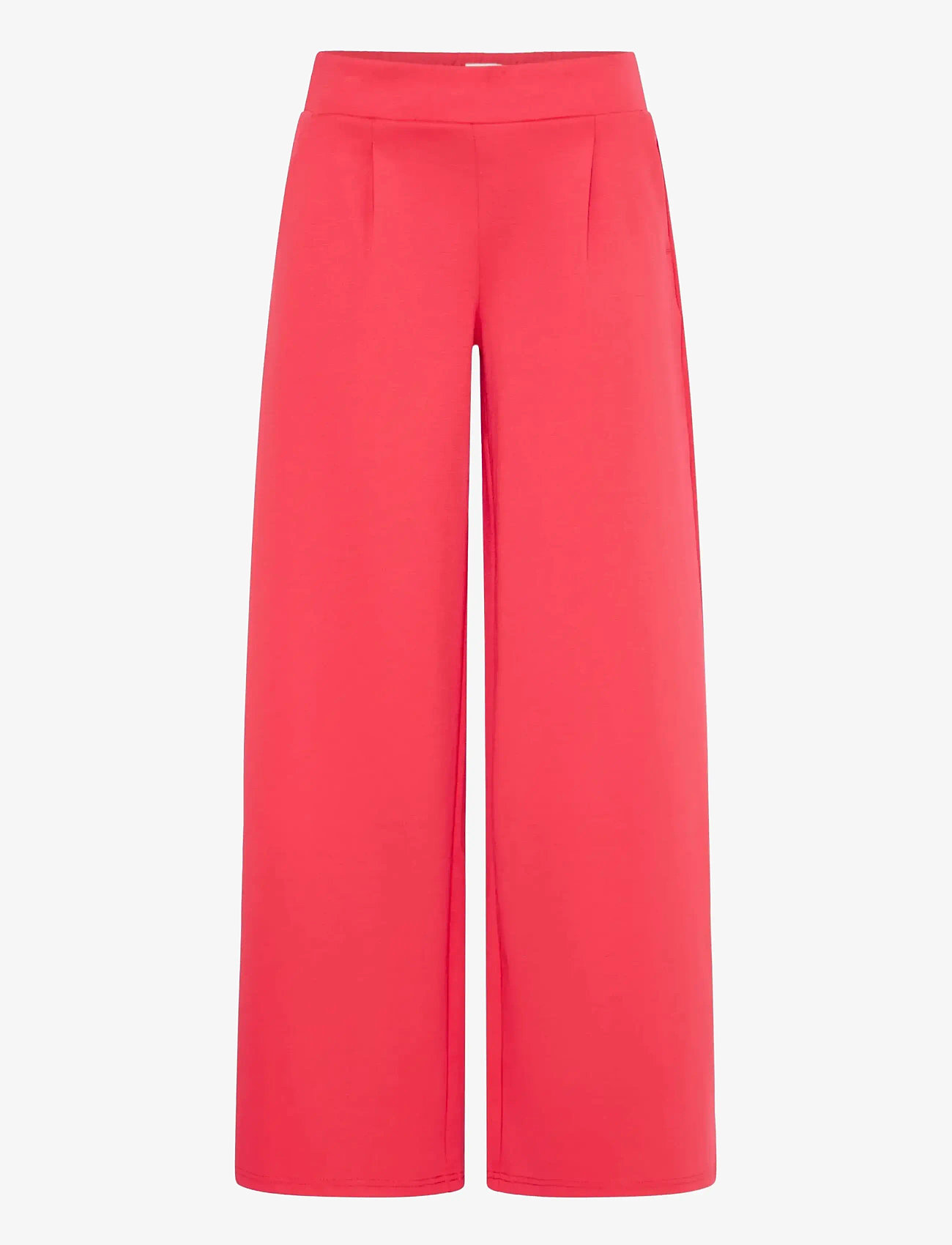 ICHI - IHKATE SUS LONG WIDE PA2 - wide leg trousers - teaberry - 0