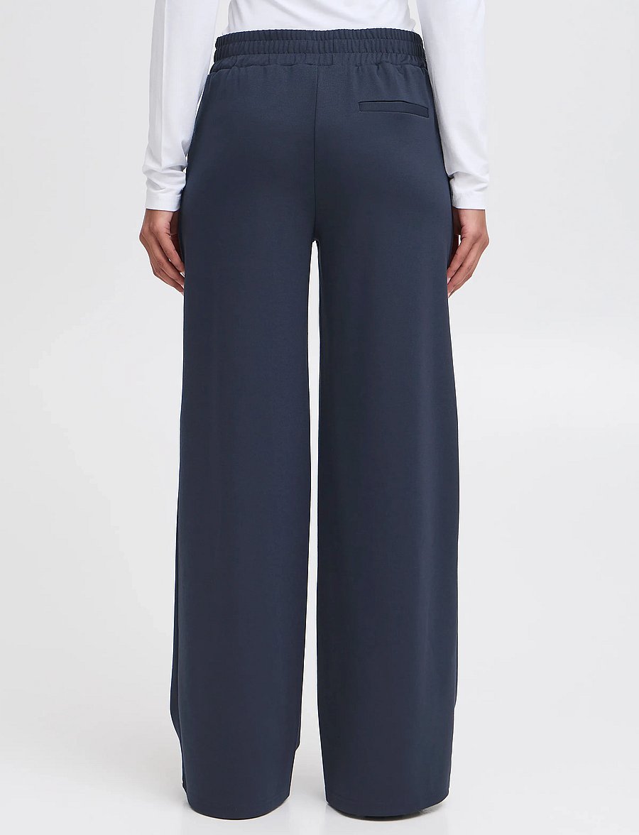 ICHI - IHKATE SUS LONG WIDE PA2 - hosen mit weitem bein - total eclipse - 3